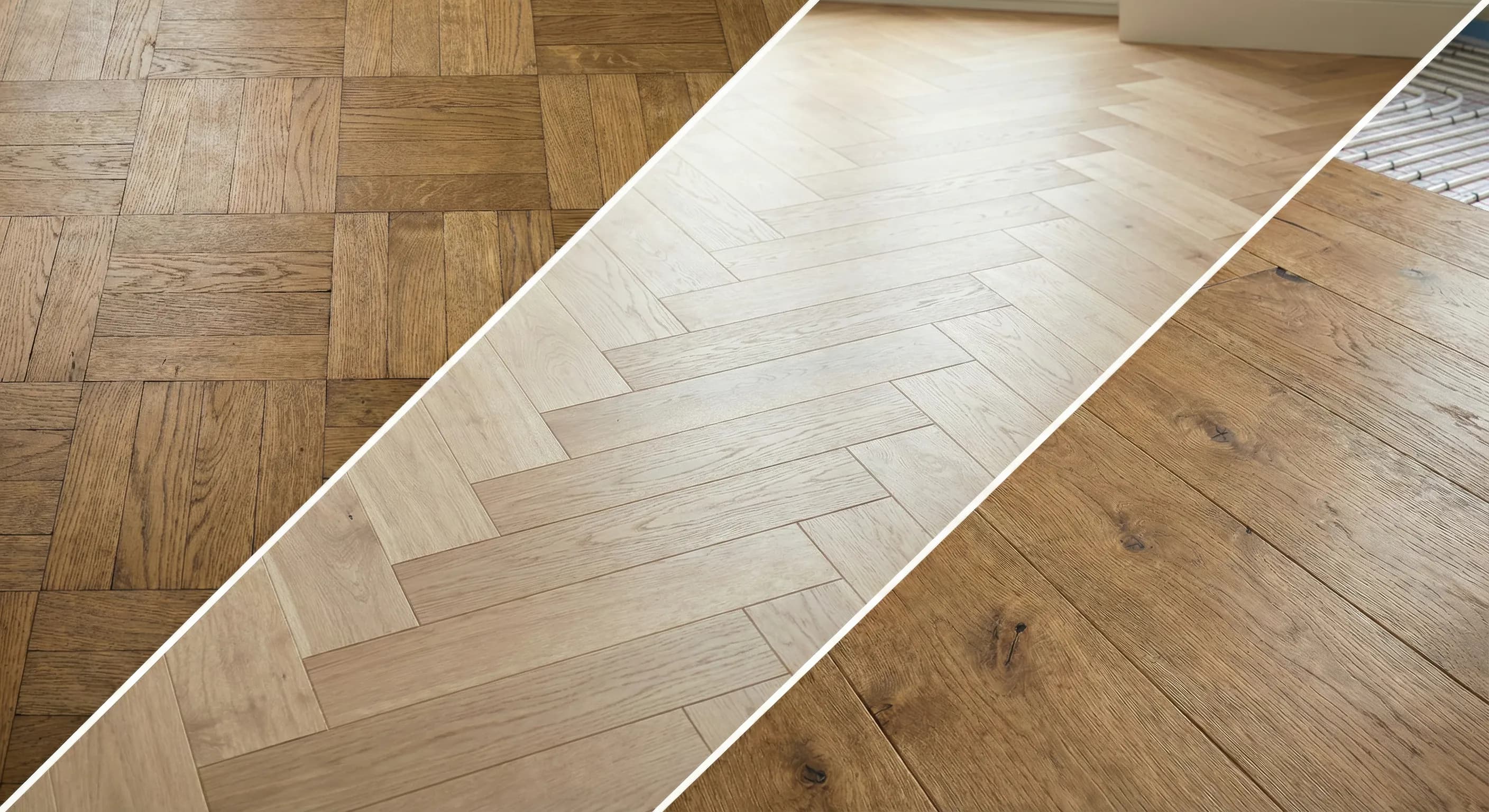 Houten vloer ambacht